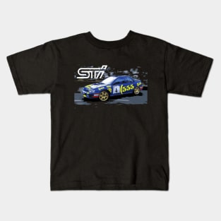 555 STI Colin McRae STI Kids T-Shirt